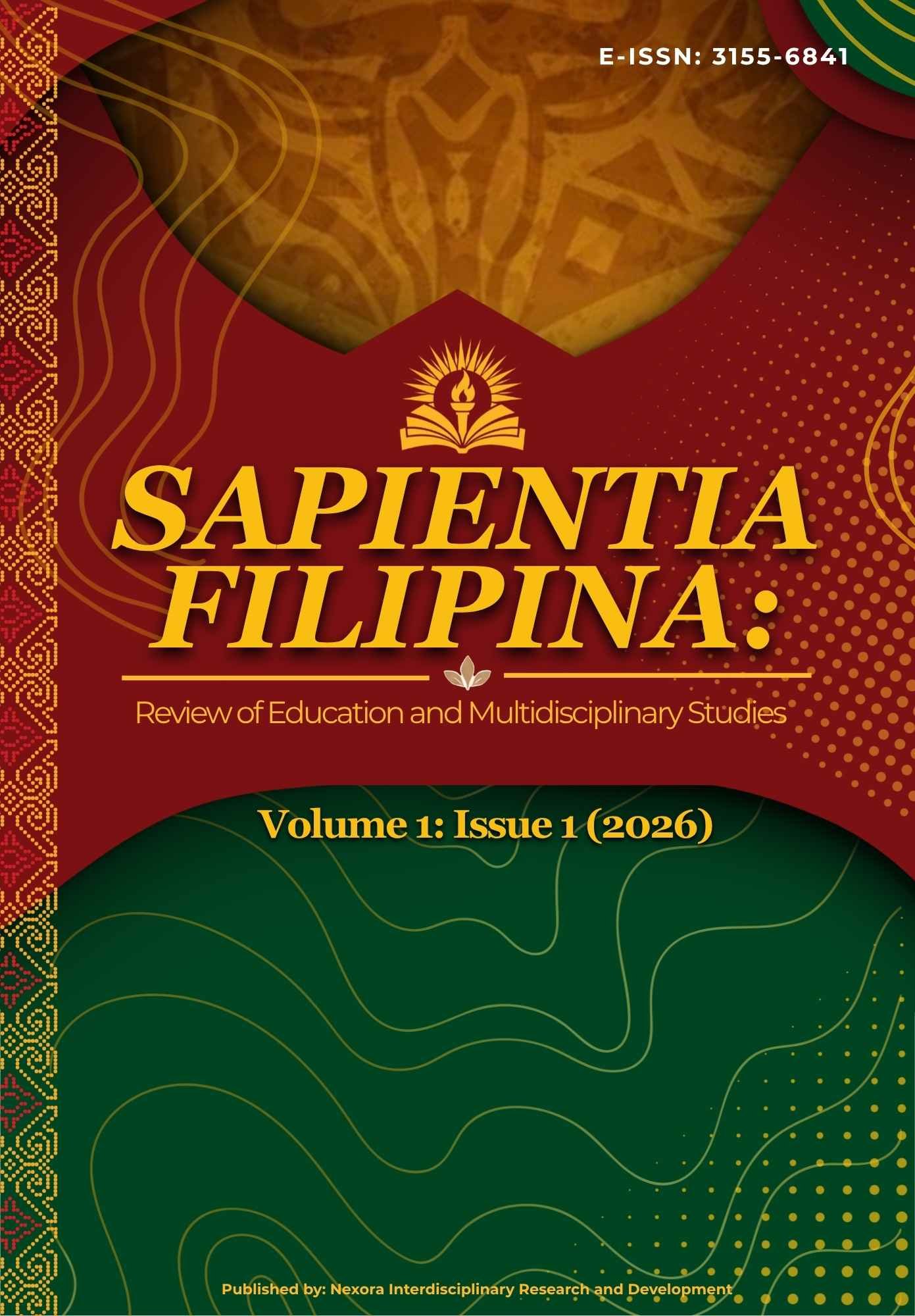 					View Vol. 1 No. 1 (2026): Sapientia Filipina: Review of Education and Multidisciplinary Studies
				